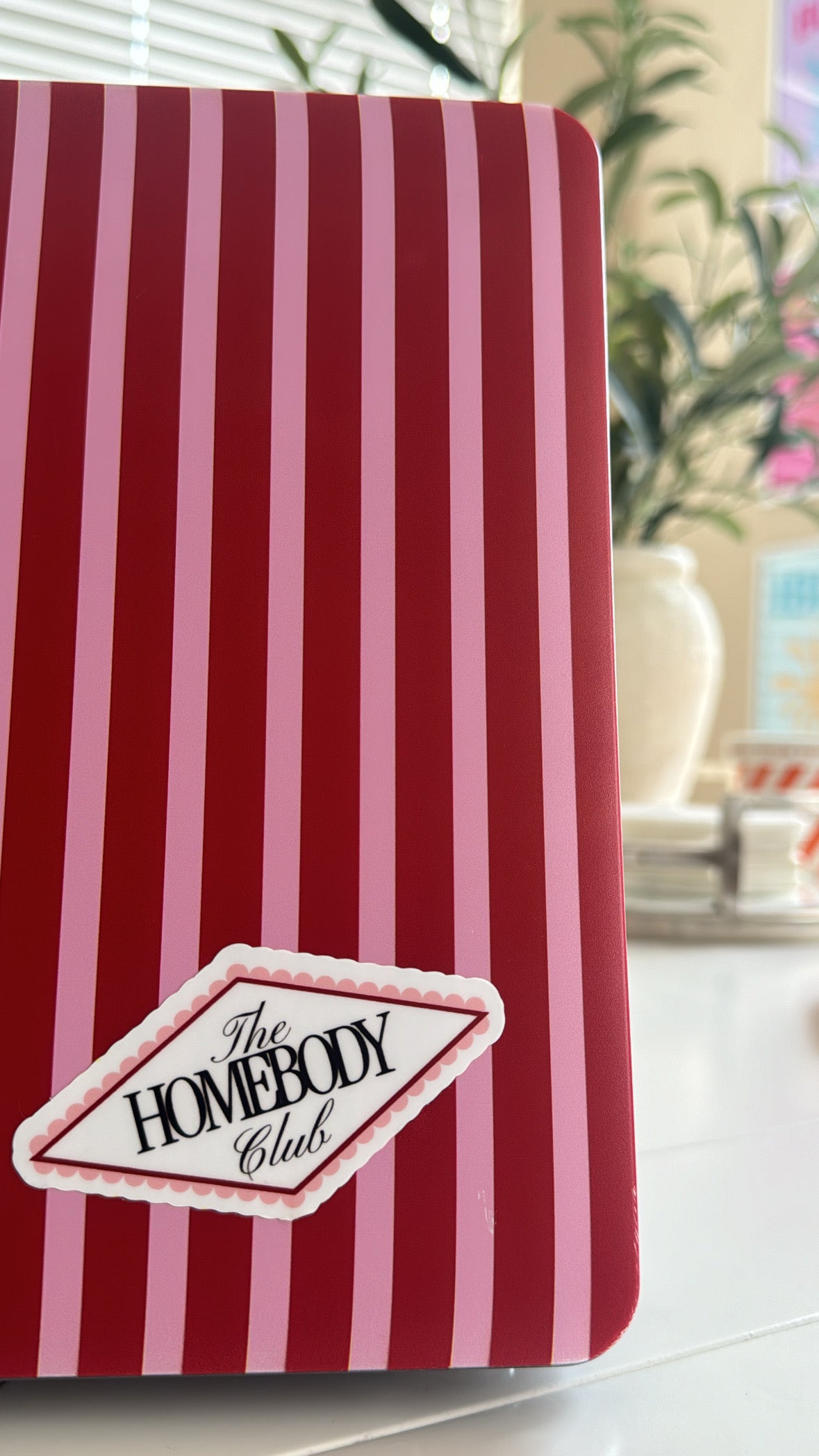 Homebody Club Sticker