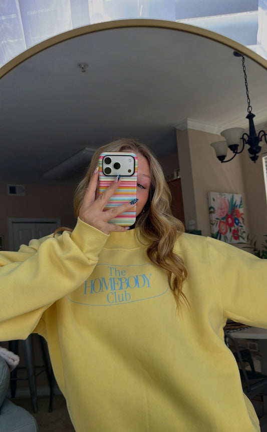 Homebody Club Mockneck