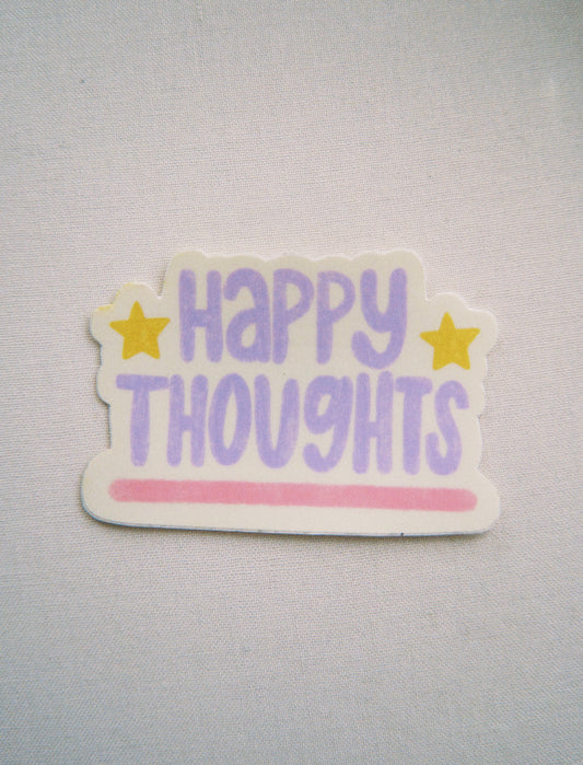 Happy Thoughts Sticker